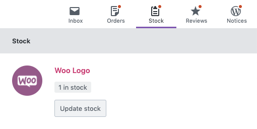 Stock Activity Panel